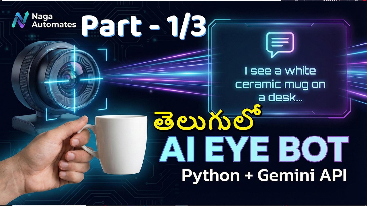 I Built an AI That Can See 👀 | Python + Gemini Vision Project - YouTube