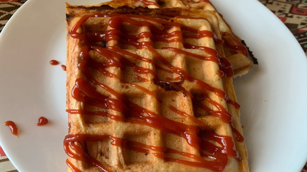 احلى وافل بيتزا 😋