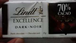 Lindt Excellence Dark 70% Cacao review