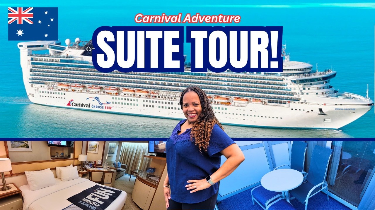 Carnival Adventure Suite Cabin Tour