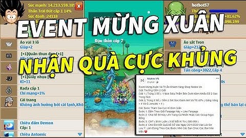 Ngọc Rồng Online - Tham Gia Event Mừng Xuân Trúng Nick Cực Khủng...Và  Nhiều Quà Siêu To Khủng Lồ