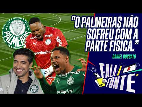 CLASSIFICAÇÃO DO PALMEIRAS SOBRE A LDU, TODO O CLIMA DO ESTÁDIO E BASTIDORES DA LIBERTADORES