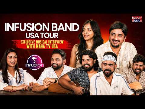 INFUSION BAND Talks USA Tour, Music & Future Plans | Exclusive with Maha TV USA
