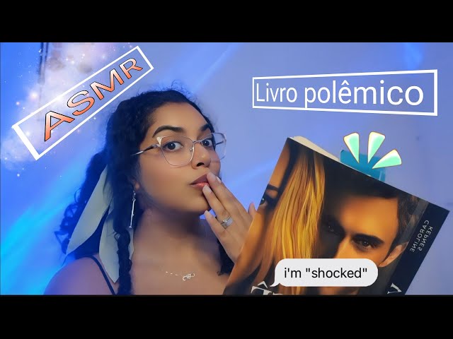 ASMR LENDO ATÉ VOCÊ DORMIR - sussurros, tapping, scratching