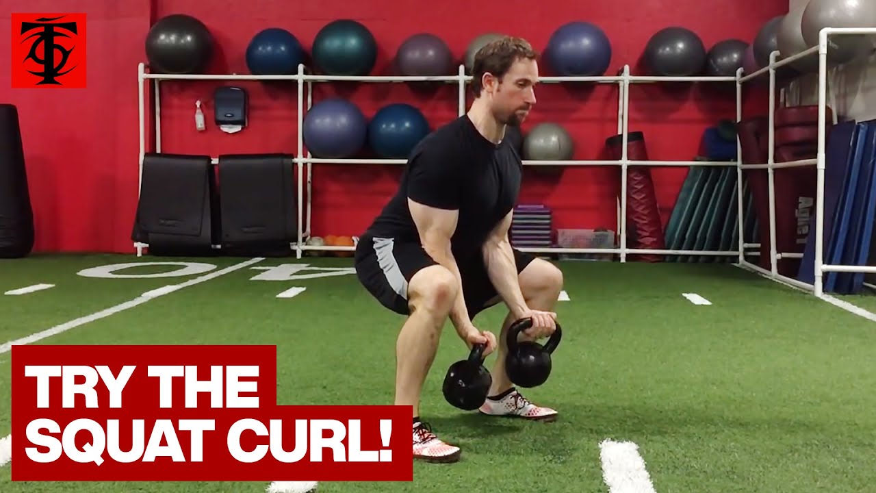 Isolateral Kettlebell Squat and Curl kettlebell workout routines pdf