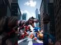 evolution of Dinosaur- "Dino Chase on Fifth Avenue: Iron Man & Sonic’s Speedy Escape!" #dinostory