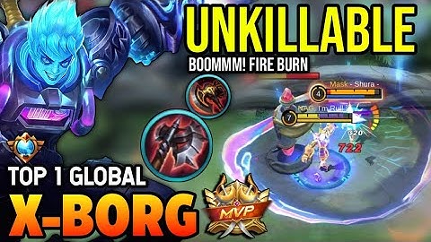 XBORG BEST BUILD 2023 | TOP 1 GLOBAL XBORG GAMEPLAY | MOBILE LEGENDS✓