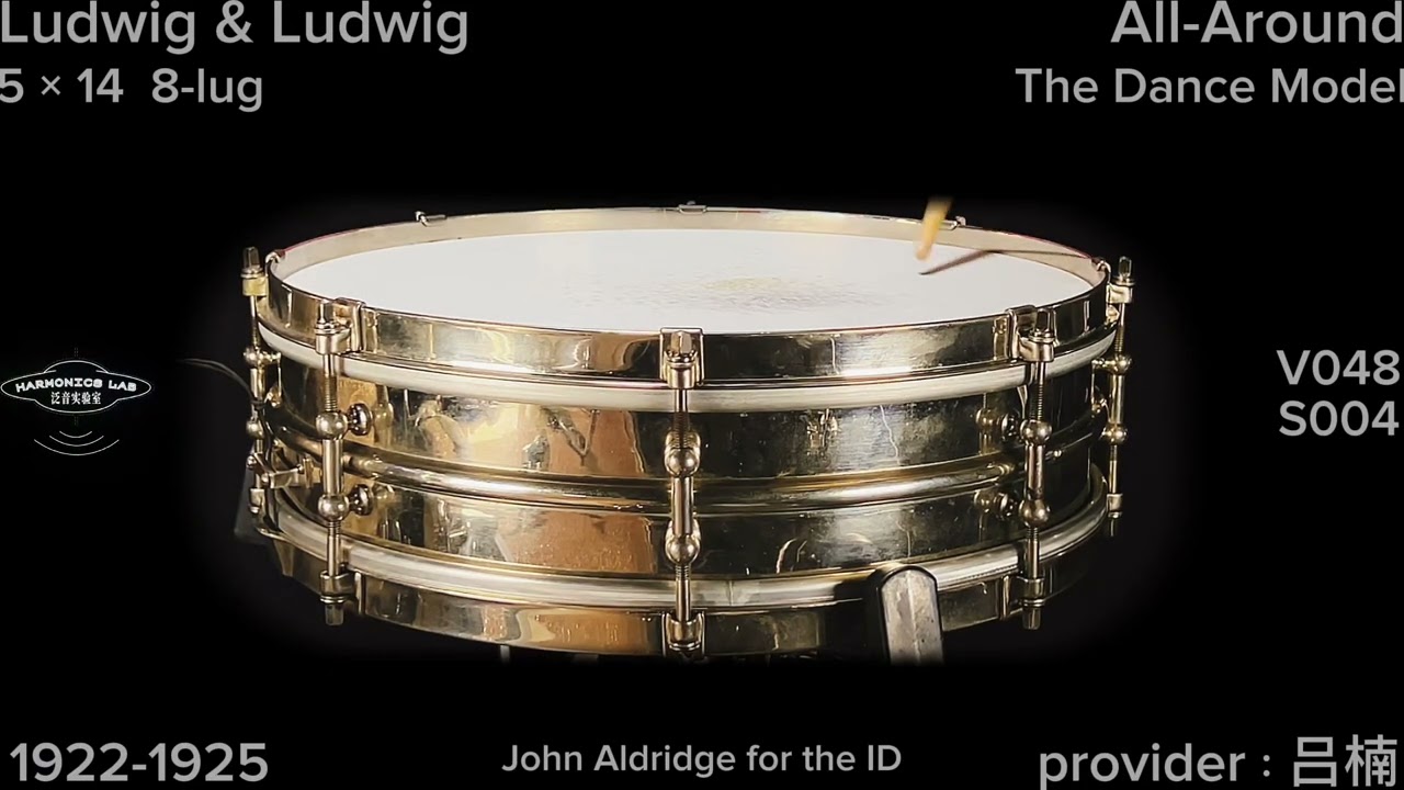 S004：1922-1925 Ludwig All-Around The Dance Model 4 × 14