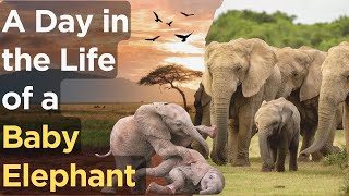 A Day in the Life of a Baby Elephant