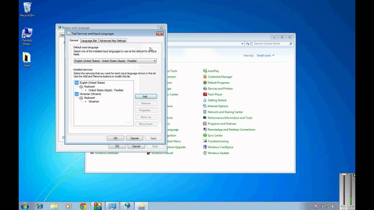 Change Language And Region Settings On Windows 7 Youtube