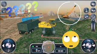 Construction Sim 2017- Crane Truck Simulator Game Android gameplay #truckgames screenshot 4