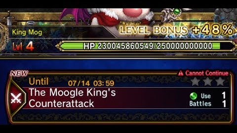 Unlocking The Moogle King