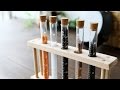 試験管を使って作るスパイスラックDIY【CAINZ DIY STYLE】