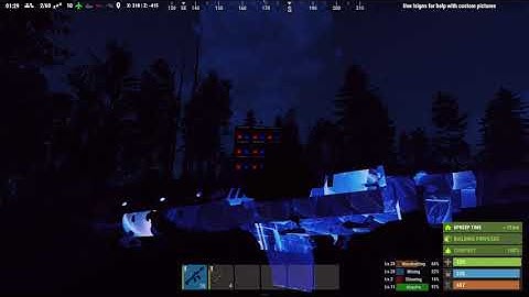 Rust - Tic Tac Toe - Night Time Mini-Game