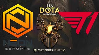 Dota 2 live!! neon esports vs t1 (sea ...
