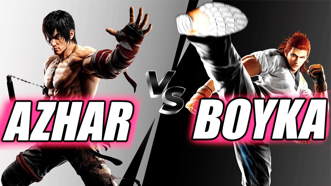 Marshall Law( Azhar ) VS  Hwoarang ( Boyka ) Intense Matches | Tekken 7