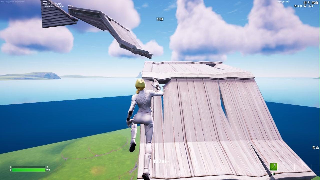 Fortnite only up checkpoint world record  (