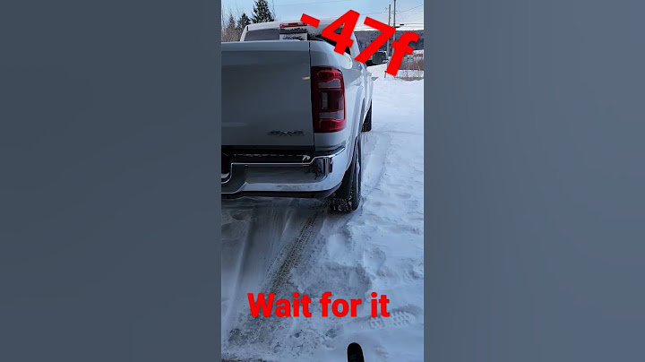 2023 RAM 3500 Cummins Diesel Cold Start ( -47F ) 🥶 🧊