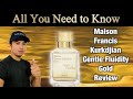 MAISON FRANCIS KURKDJIAN GENTLE FLUIDITY GOLD REVIEW | ALL YOU NEED TO KNOW