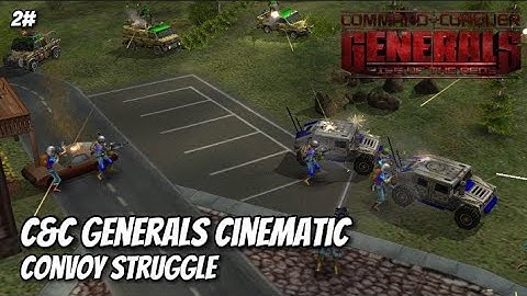 C&C Generals Cinematic - Convoy Struggle (2/3)