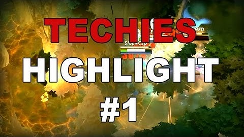 Dota2 - Techies highlight #1