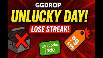 Unlucky Day on GGDROP… Lost Every Case Battle! use code: jade