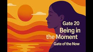 Gate 20 Human Design - Being in the Moment - The Now