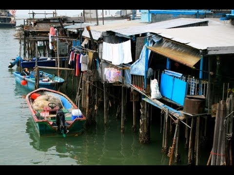 Video: Transport zum Fischerdorf Tai O in Hongkong