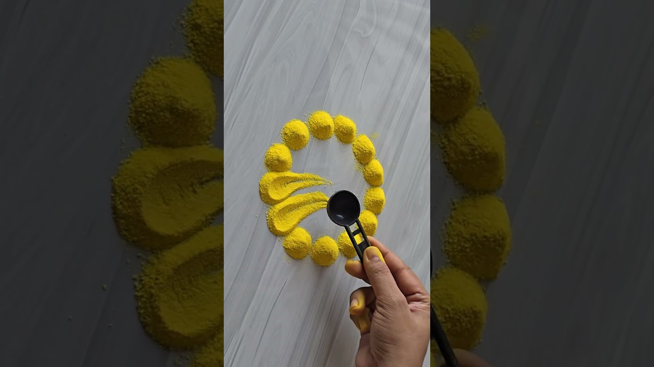 new rangoli designs | easy simple rangoli designs | vat pornima rangoli 