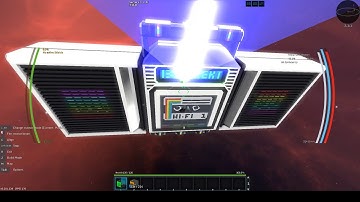 StarMade v0.201.138 - Testing Swarm Missiles with Base Missile Speed 6