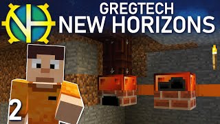 Gregtech New Horizons S2 02: Full Steam Ahead