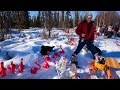 Trailgating at the Iditarod restart