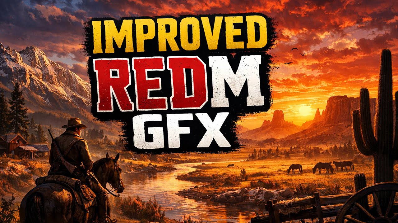 Improved RDR2 RedM Graphics! #redm - YouTube