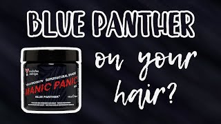 Manic Panic BLUE PANTHER | Hair Swatches