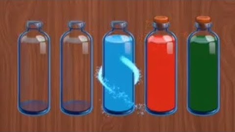 Water color sort level 1-11 #newgames