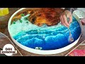 Epoxy Resin Ocean Table vs Wood || Woodworking Projects - Resin Art