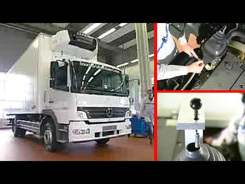 Mercedes Benz ATEGO/AXOR | Schaltung einstellen - YouTube