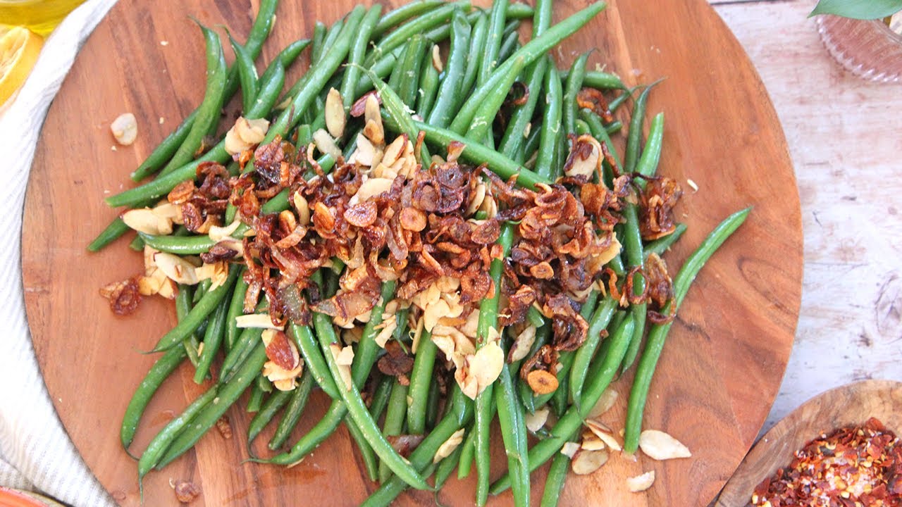 Green Bean Almondine | Laura in the Kitchen