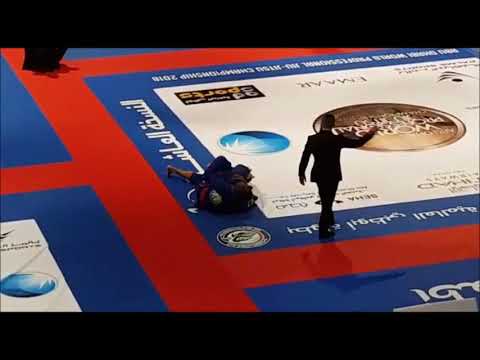 Jiu-Jitsu: Erberth Santos aplica quedão e finaliza Ricardo Evangelista no Abu Dhabi World Pro 2018