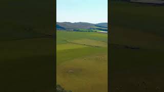 Scottish Land from the bird&#39;s eye view