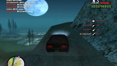 GTA san Andreas MP Knight Rider Jízda 1