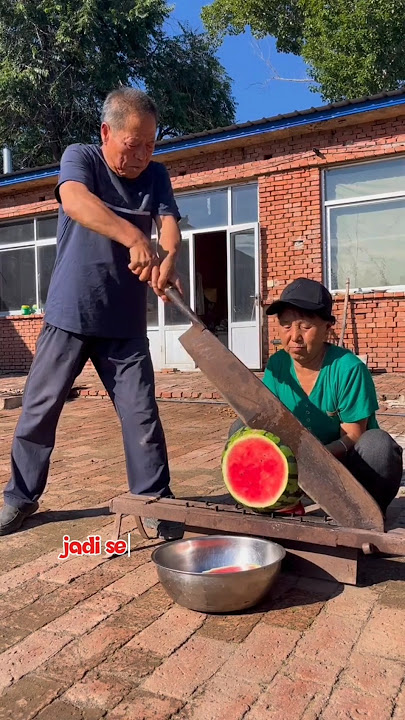 SAYINGLY, ROUND WATERMELON IS OUT OF VOgue, SO JUST MAKE IT ANIMAL FEED⁉️ #shorts #trending #viral