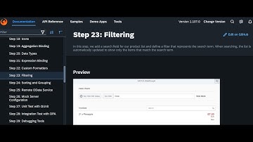 SAPUI5 Walkthrough Step 23- Filtering   #sap #sapui5 #ui5