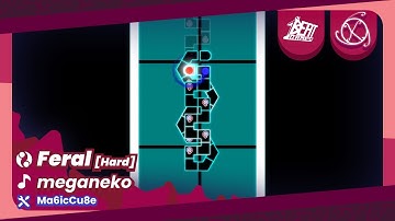 〖ADOFAI Featured Custom #T3-1〗meganeko - Feral [Hard] / by Ma6icCu8e