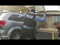 Police SMASH Defiant Man's Windows! #bodycam