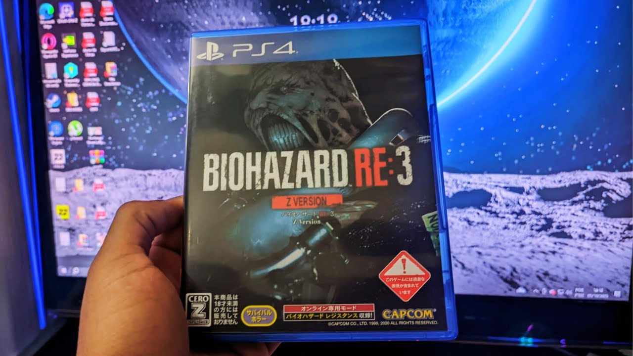 EDIÇÃO RARA DE RESIDENT EVIL 3 REMAKE (BIOHAZARD 3 Z VERSION