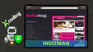 Indizmag Valid AMP Responsive Blogger Template