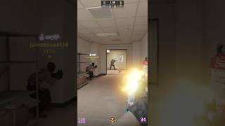The Galil AR Destroyer couldn't handle a 2-10 clutch in Office, CS2 #cs2 #funny #highlights #skins