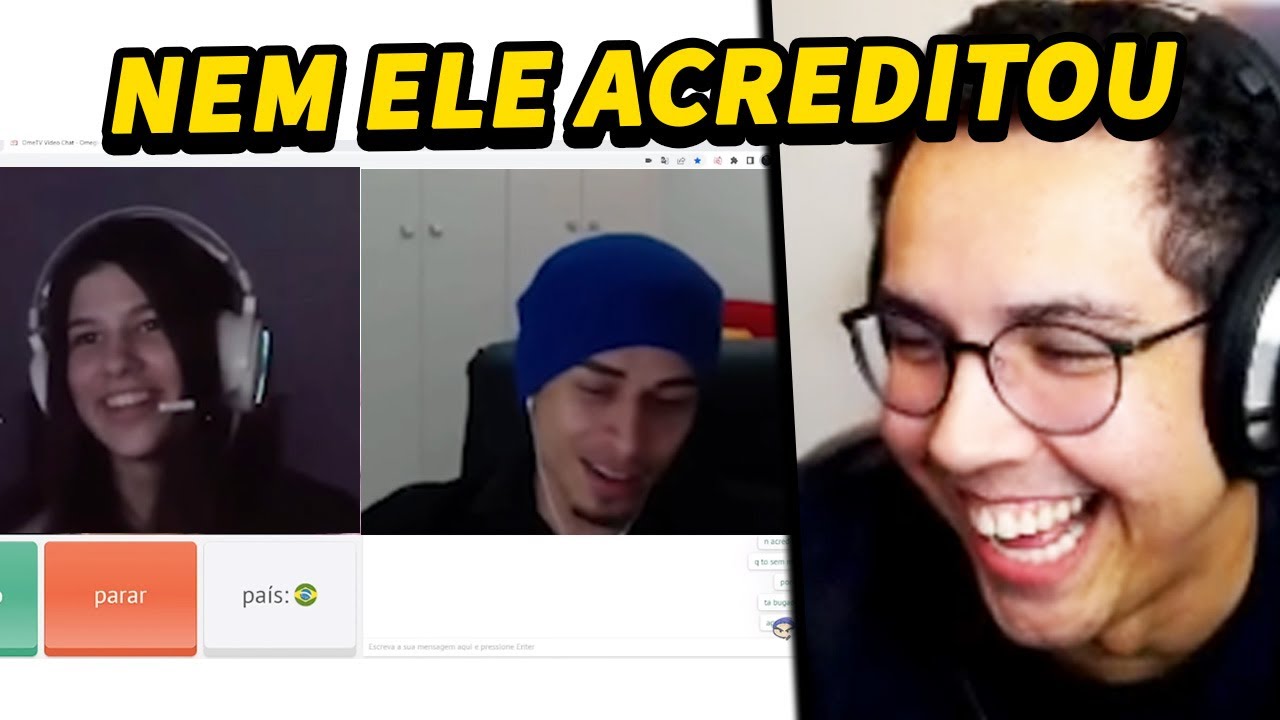 NEM O MUCA ACREDITOU QUE ELA QUERIA ELE... - YETZ REAGINDO AO MUCALOL NERDOLA