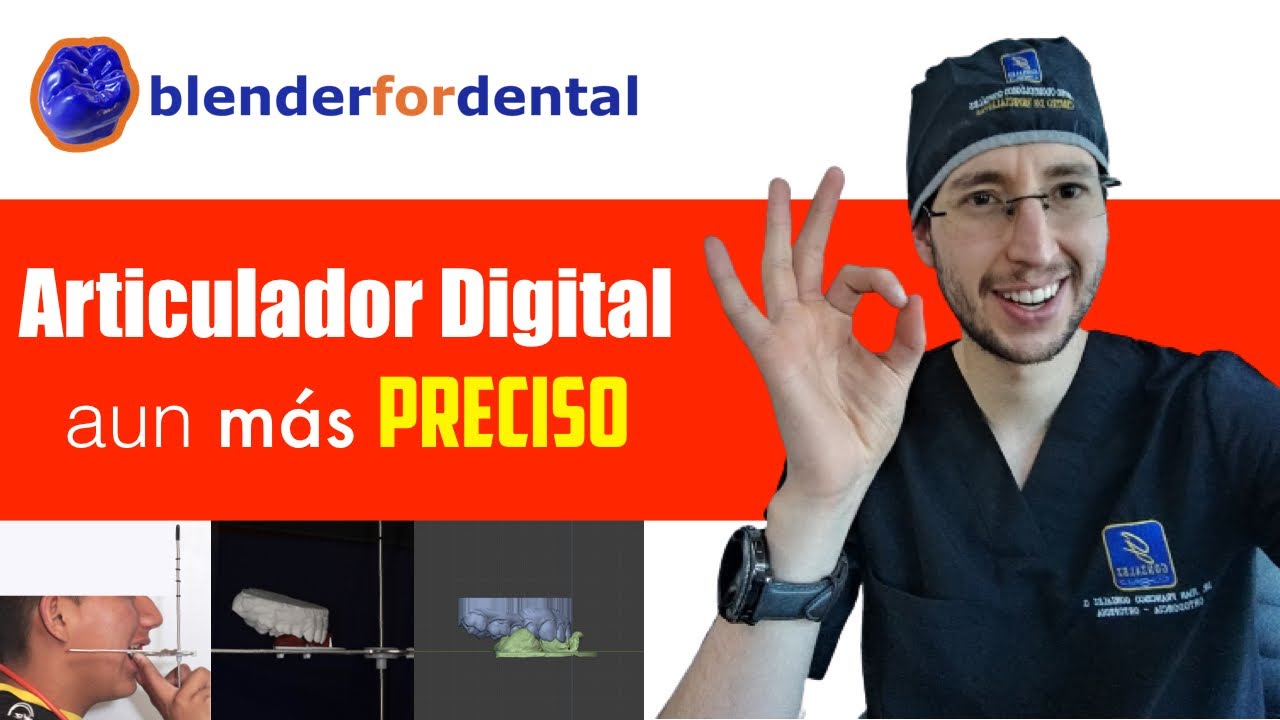 Arco Facial de Kois en el ARTICULADOR DIGITAL de Blender for dental YouTube